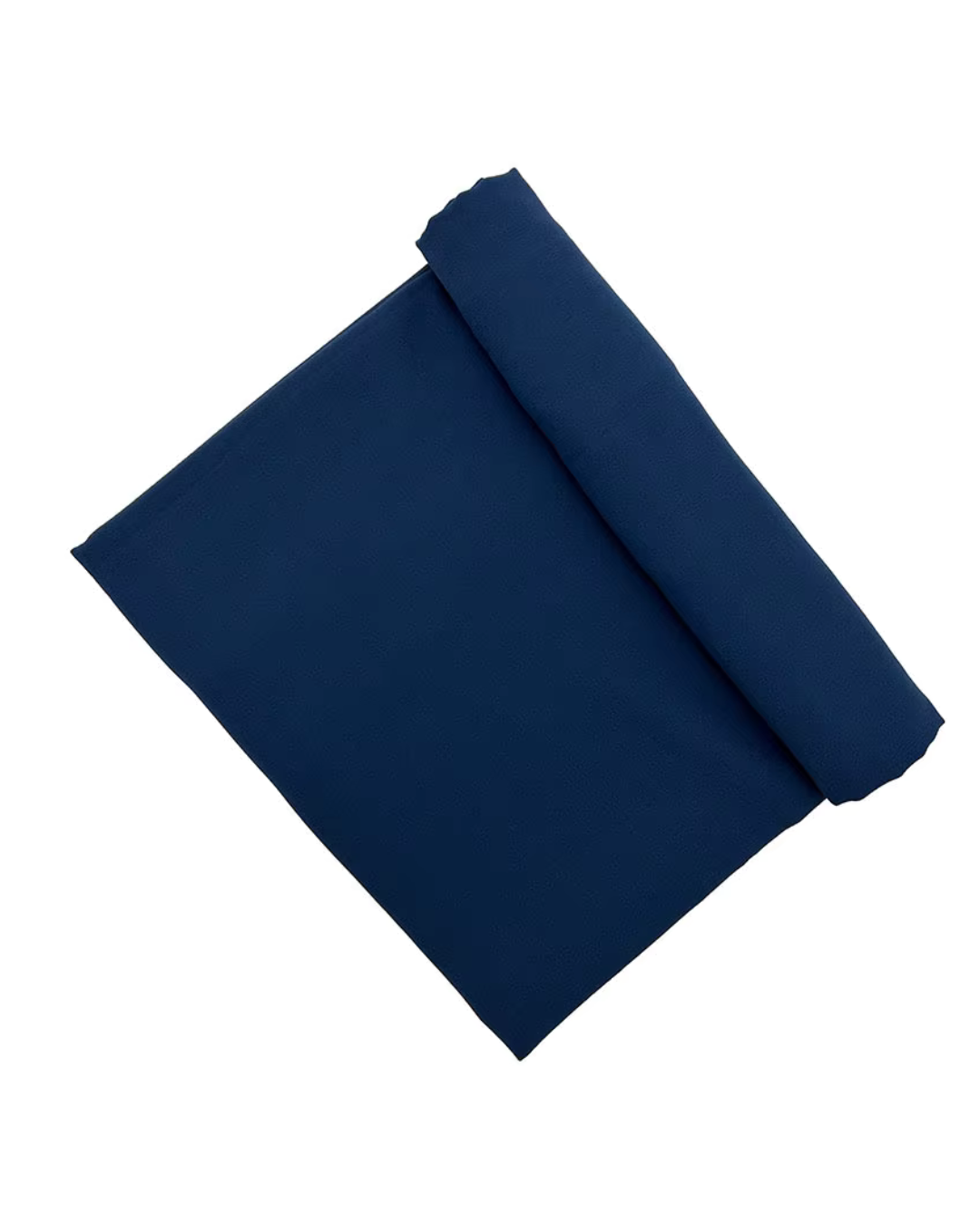 Navy Blue Chiffon Pearl Hijab