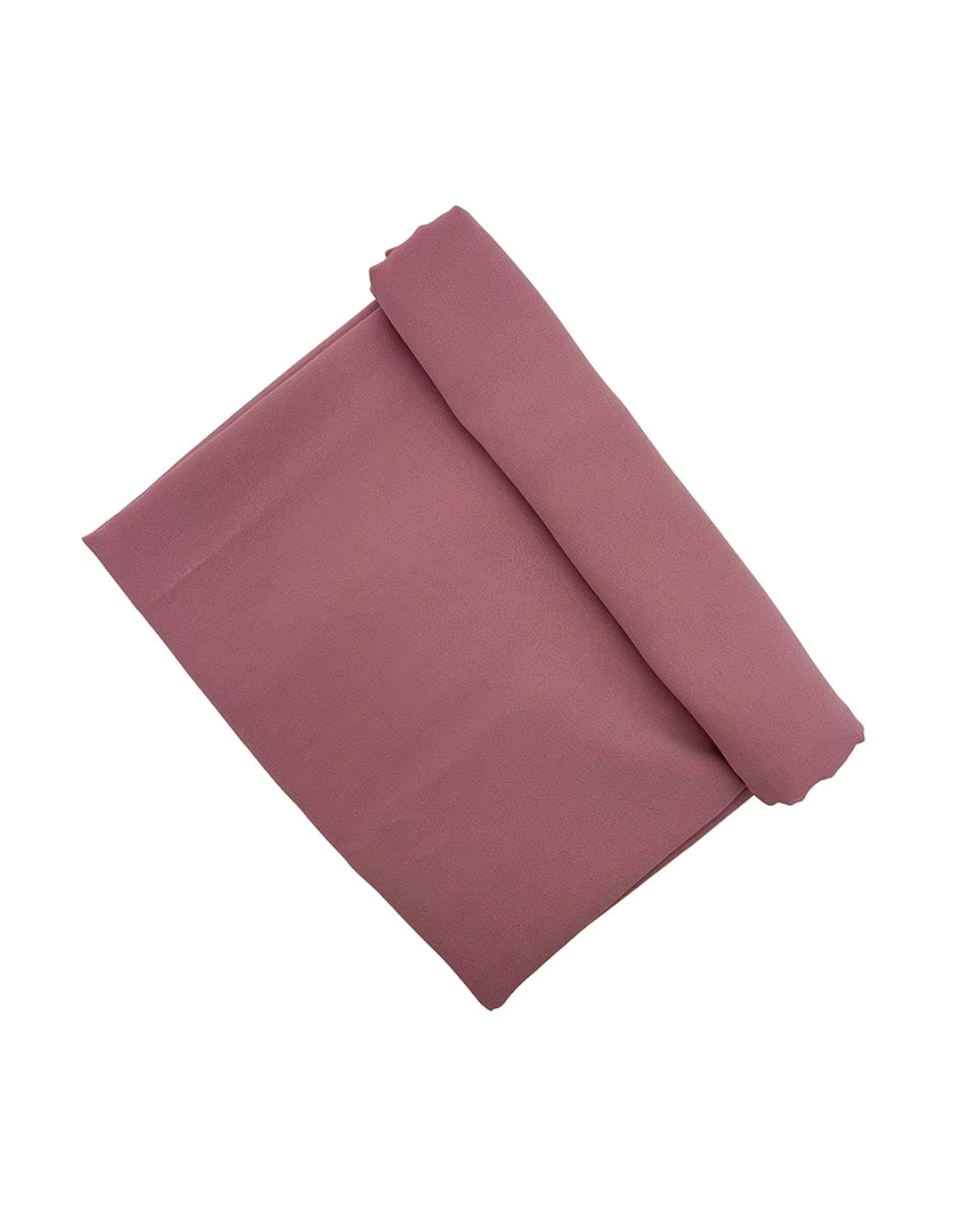 Pink Chiffon Pearl Hijab